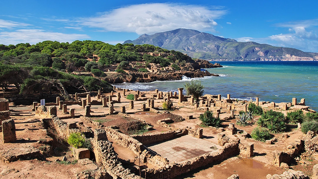 Vestiges Romains à Tipaza en Algérie